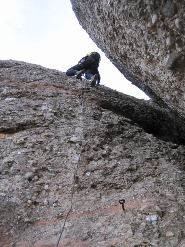 Los del Termo: VIA FERRATA TERESINA Y RETORNO POR MONASTERIO DE MONTSERRAT